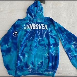 “Hungover” Tie Dye Hoodie